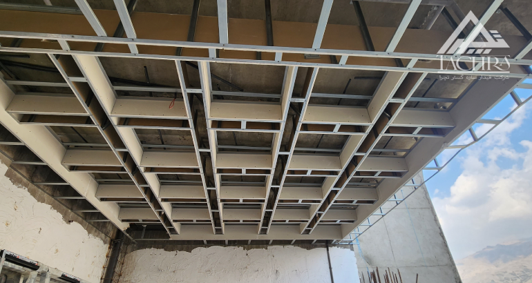 Implementation of false ceiling in Knauf residential project of Terrace 28