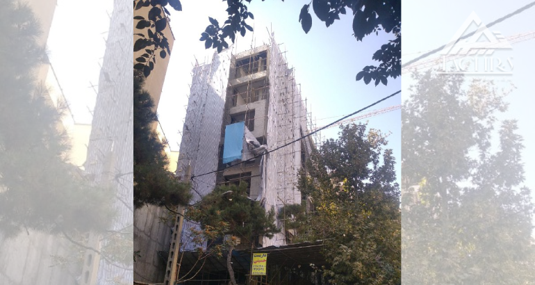 Implementation of false ceiling of Knauf residential project of Sefidkoh