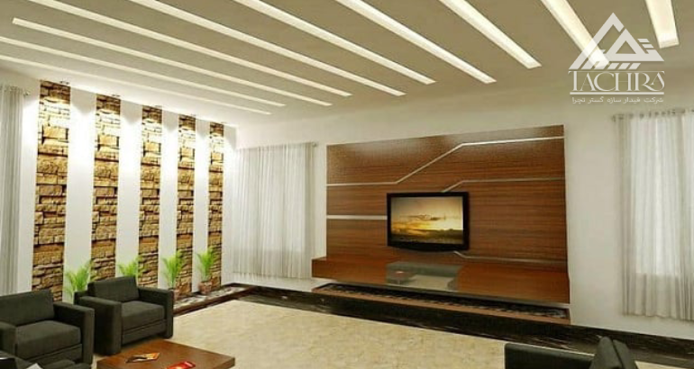 How to design small reception ceilings?