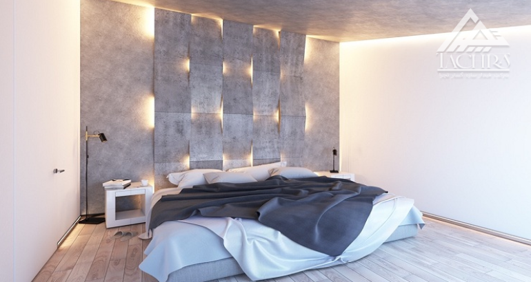 What is the role of hidden light in the bedroom environment