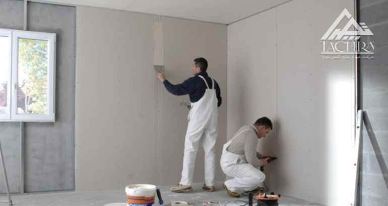 Introduction of knaf plaster coated panels