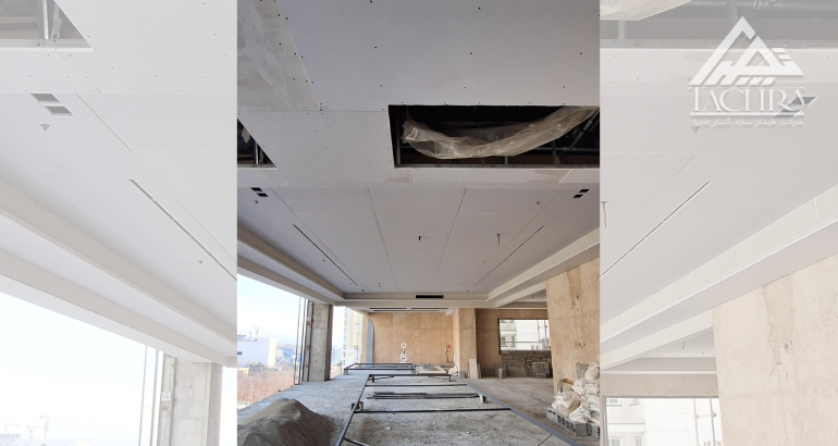 Implementation of false ceiling in Knauf residential project of Terrace 28